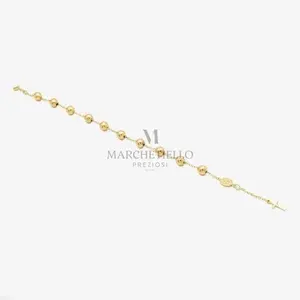 Bracciale rosario pallina liscia
