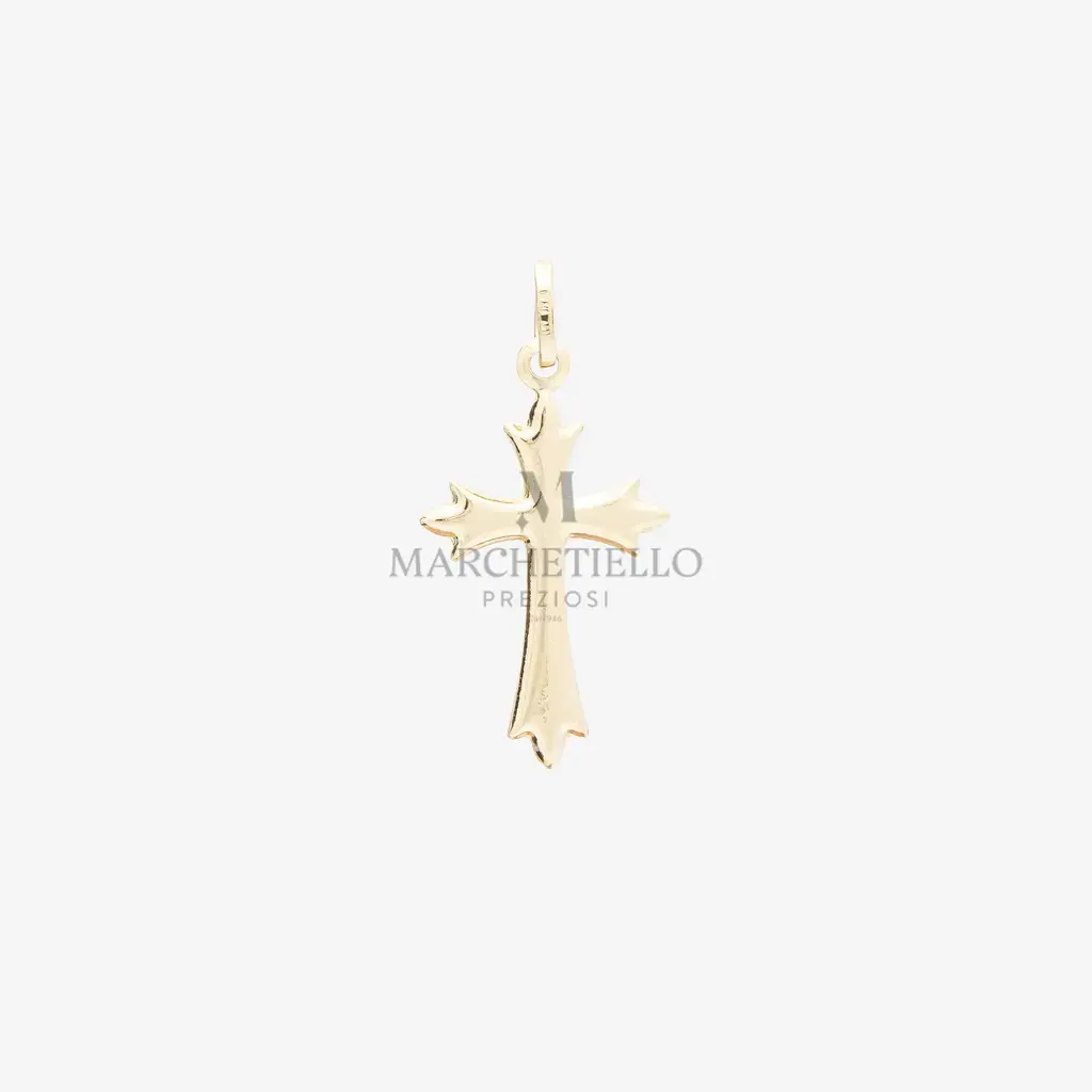 Croce con lati appuntiti senza cristo