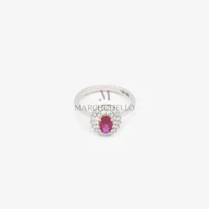 Anello donna con zirconi