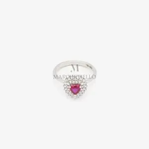 Anello donna con zirconi