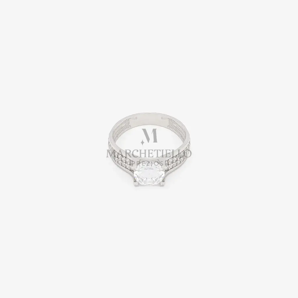 Anello donna solitario