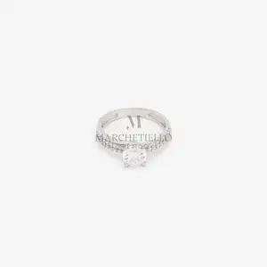Anello donna solitario