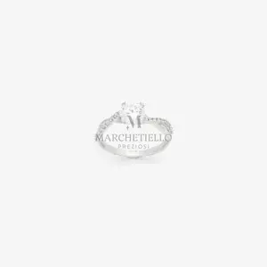 Anello donna solitario
