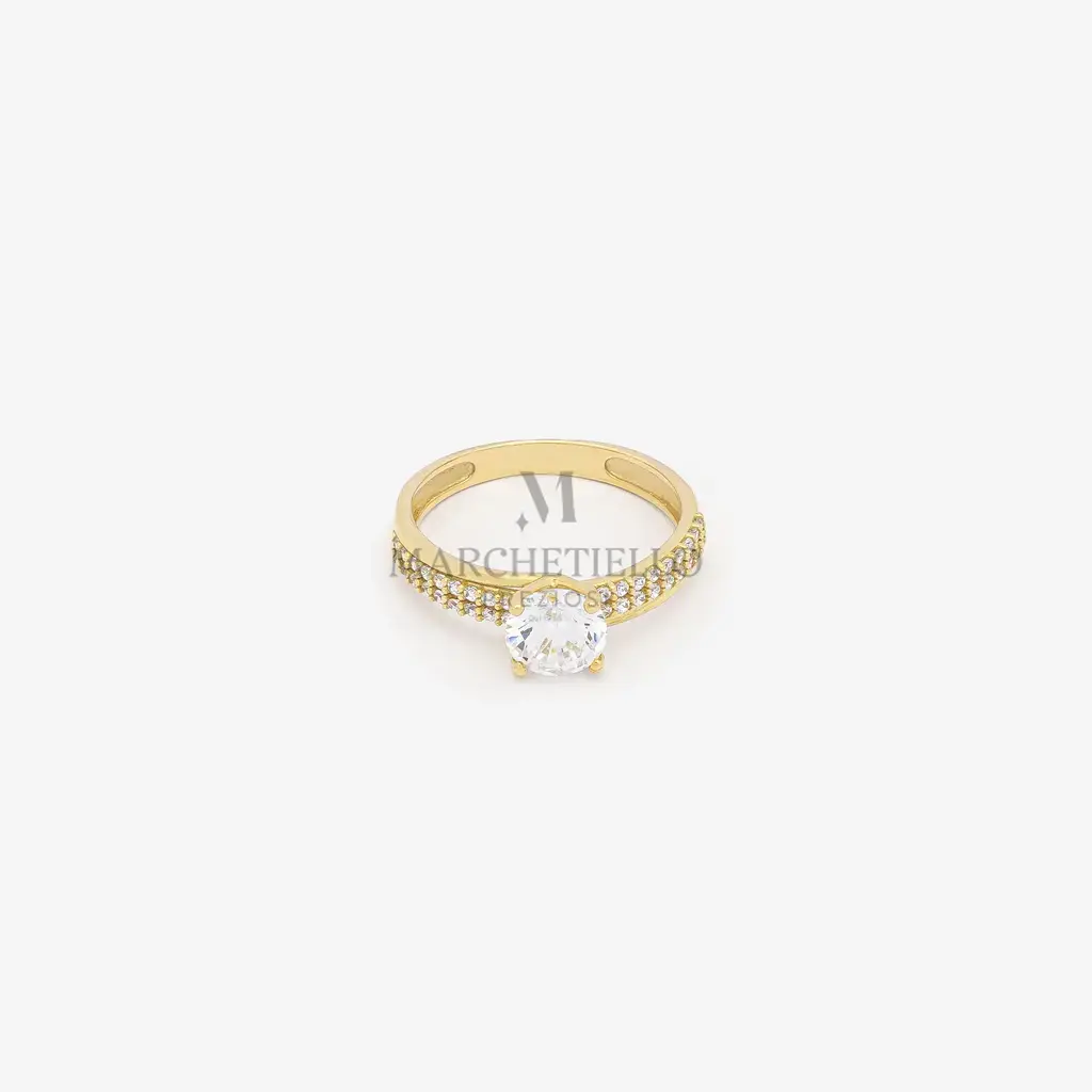 Anello donna solitario