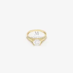 Anello donna solitario