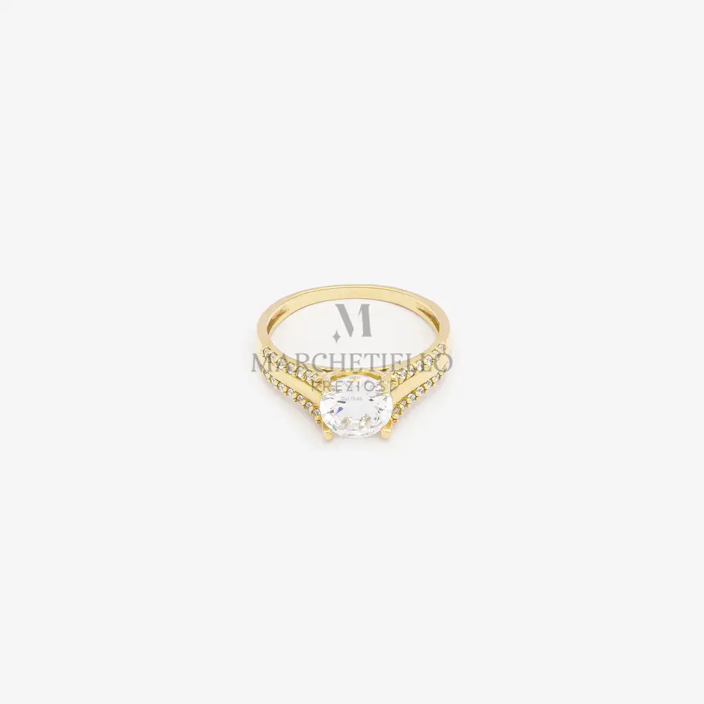 Anello donna solitario