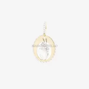 Madonnine zirconate ovale