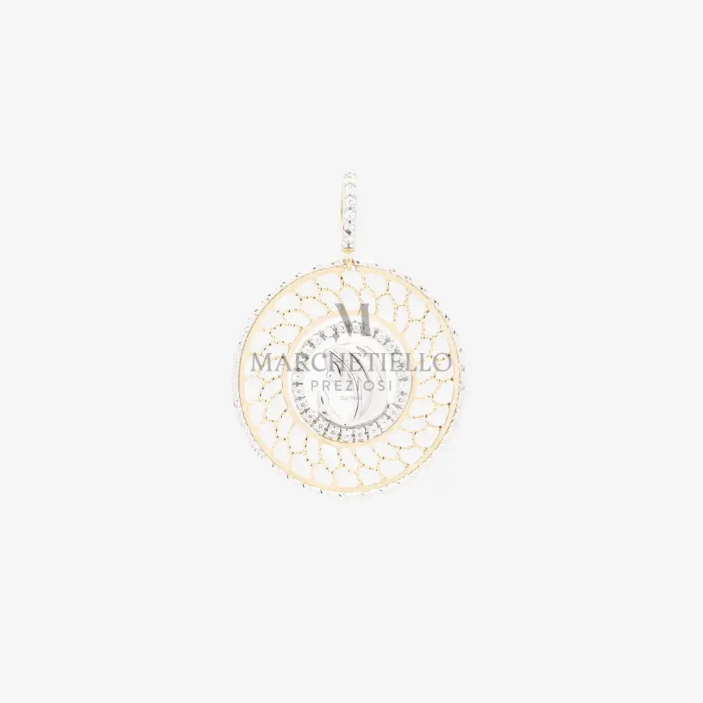 Madonnina zirconata tonda