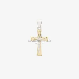 Croce maistrello con Cristo bicolore