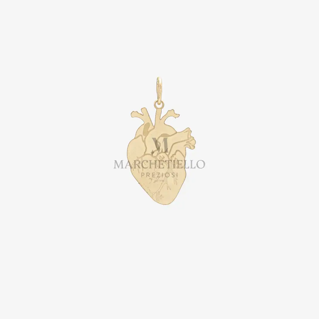 Ciondolo cuore anatomico
