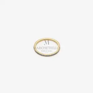 Anello Veretta Pietre Blu