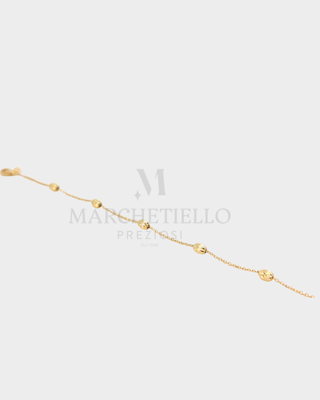 Bracciale con semini diamantati