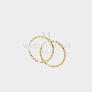 Cerchietti a scomparsa diametro 2.5 cm diamantati