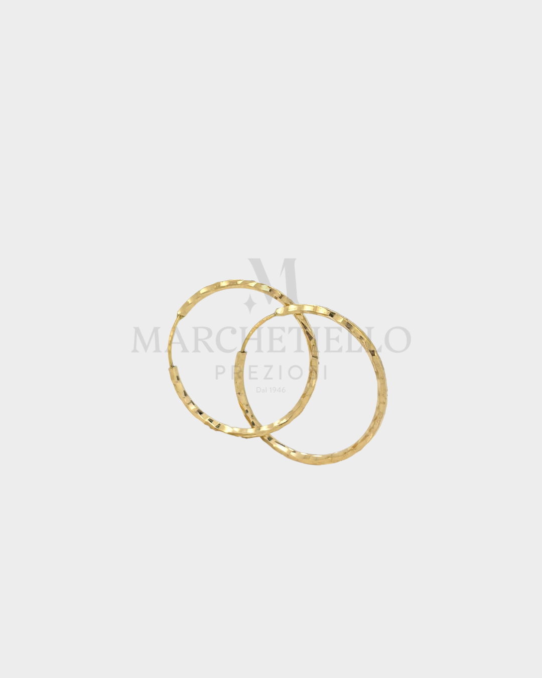 Cerchietti a scomparsa diametro 2.5 cm diamantati