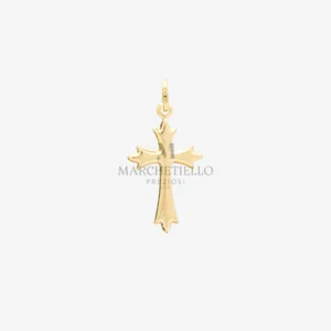 Croce con lati appuntiti senza cristo