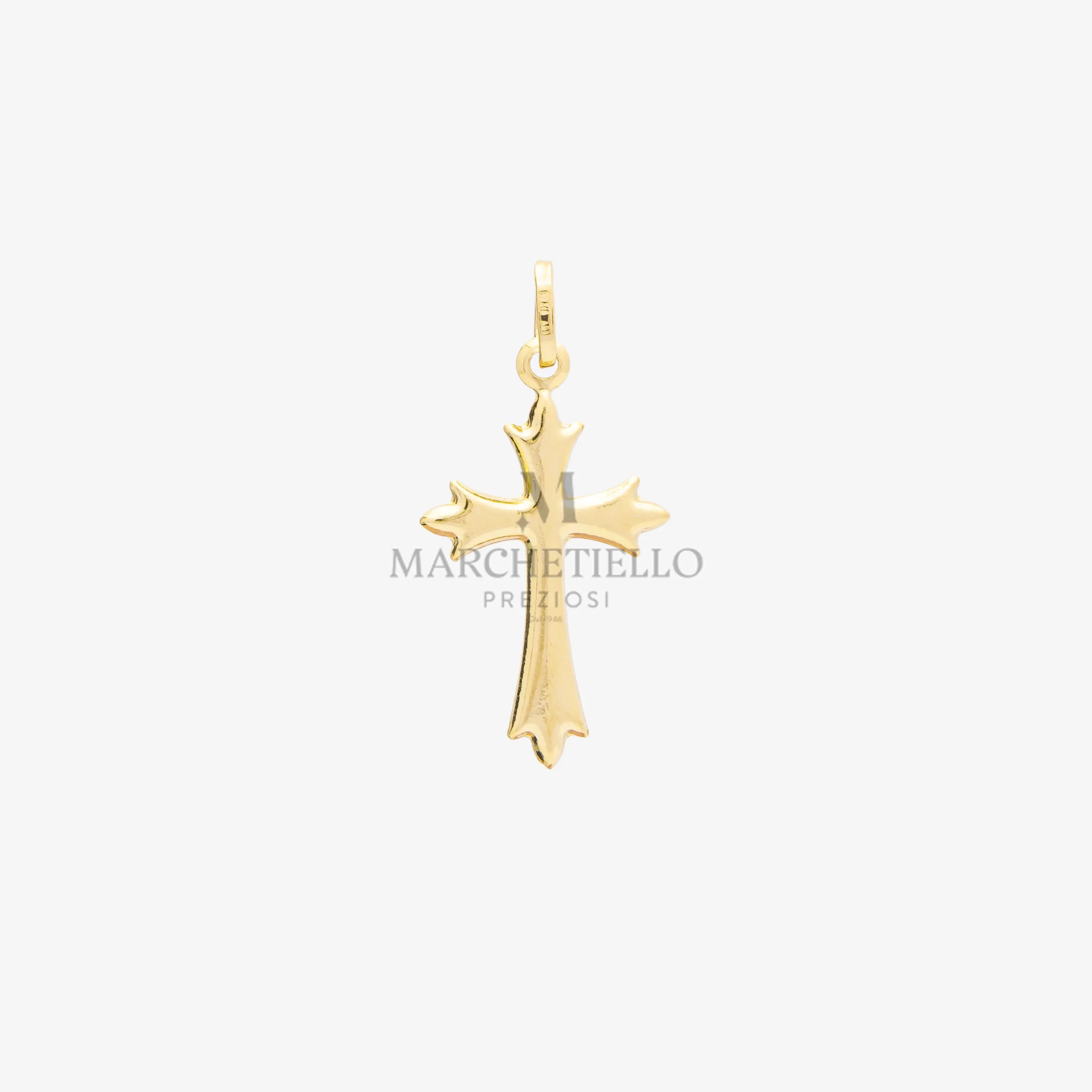 Croce con lati appuntiti senza cristo