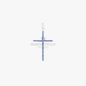 Croci zirconate doppia faccia
