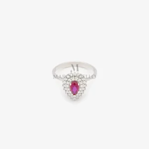 Anello donna con zirconi