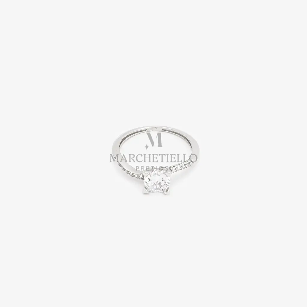 Anello donna solitario