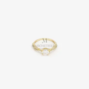 Anello donna solitario